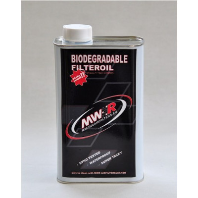 MWR 1 Liter biodegradable airfilteroil