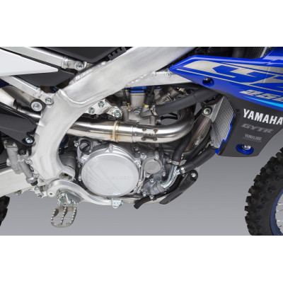 YZ250F 19-20 RS-12 STAINLESS FULL EXHAUST, W/ ALUMINUM MUFFLER