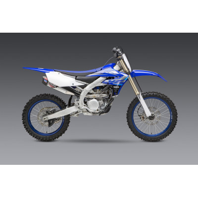 YZ250F 19-20 RS-12 STAINLESS FULL EXHAUST, W/ ALUMINUM MUFFLER