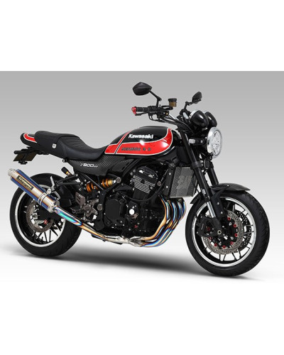 Scarico completo Duplex shooter in titanio per Kawasaki Z900RS/Z900RS CAFE 2018-2020