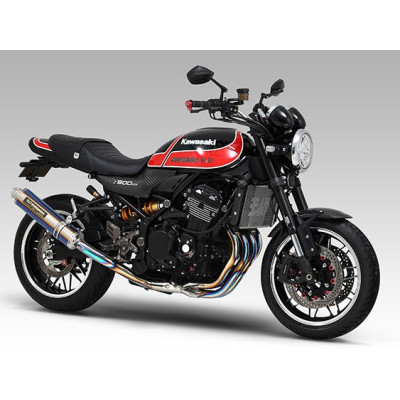 Scarico completo Duplex shooter in titanio per Kawasaki Z900RS/Z900RS CAFE 2018-2020