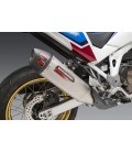AFRICA TWIN 2020 RS-12 STAINLESS SLIP-ON EXHAUST, W/ STAINLESS MUFFLER