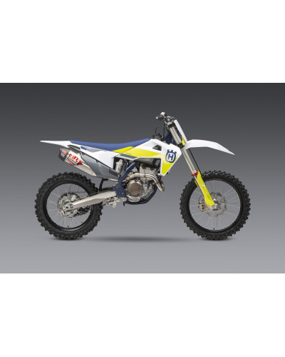 Scarico completo Yoshimura RS-12 acciaio/alluminio per KTM / Husqvarna 250 / 350 GAS GAS MC 250 F 2019-2022