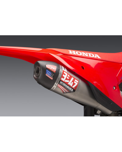 CRF450R/RX 2021-2022 RS-12 STAINLESS FULL EXHAUST, W/ STAINLESS MUFFLER