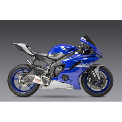 YZF-R6V 06-20 RACE AT2 STAINLESS FULL EXHAUST, W/ STAINLESS MUFFLER