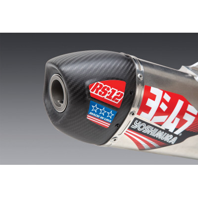 Scarico completo Yoshimura RS-12 Acciao/Alluminio per Kawasaki KX450F 2019-2021