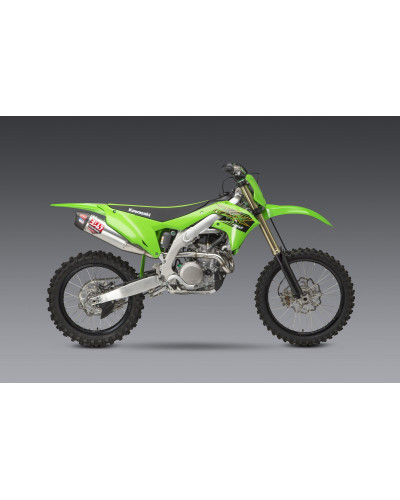 KX450F 19-23 / KX450X 21-23 Yoshimura RS-12 Stainless Full Exhaust, w/ Aluminum Muffler