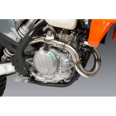 KTM 500 EXC-F 2020-21 RS-12 STAINLESS FULL EXHAUST, W/ ALUMINUM MUFFLER