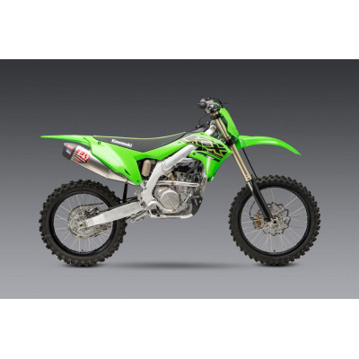 KX250F 21 RS-12 STAINLESS FULL EXHAUST, W/ ALUMINUM MUFFLER