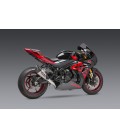 Yoshimura GSX-R1000 17-20 RACE AT2 STAINLESS FULL EXHAUST, W/ STAINLESS MUFFLER