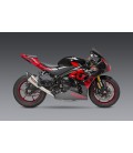 Yoshimura GSX-R1000 17-20 RACE AT2 STAINLESS FULL EXHAUST, W/ STAINLESS MUFFLER