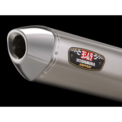 Terminale Yoshimura R77J in acciaio omologato con fondello in acciaio per Bandit e GSX1250F