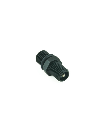 Valvola aria alluminio nero per pressurizzare mono M8x1.00P con O-R - K-Tech