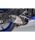YZF-R6V 06-20 AT2 STAINLESS SLIP-ON EXHAUST, W/ STAINLESS MUFFLER