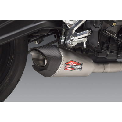 TRIDENT 2021 Race AT2 Stainless Full Exhaust, w/ Stainless Muffler