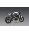 TRIDENT 2021 Race AT2 Stainless Full Exhaust, w/ Stainless Muffler