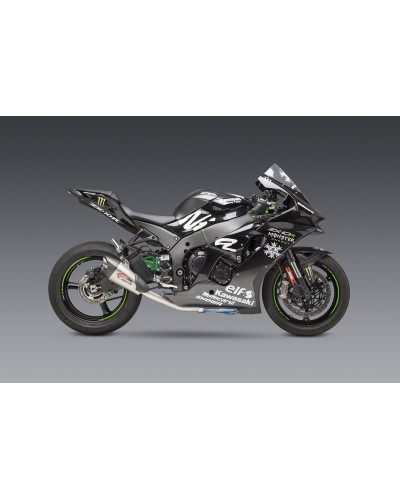 ZX-10R/RR 2021 RACE AT2 STAINLESS 3/4 EXHAUST, W/ STAINLESS MUFFLER