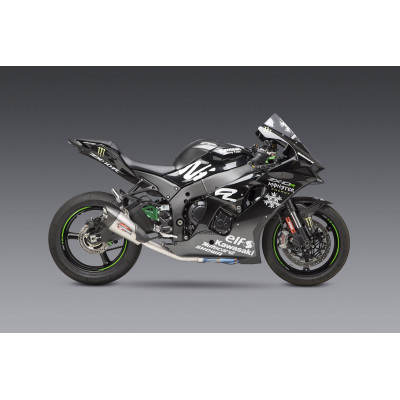 ZX-10R/RR 2021 RACE AT2 STAINLESS 3/4 EXHAUST, W/ STAINLESS MUFFLER