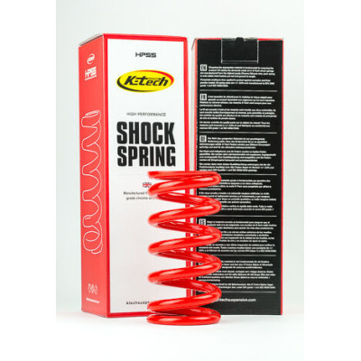 K-Tech Shock Absorber Spring (52/57x195) Red for Yamaha MT-09 / Tracer 900 / XSR900