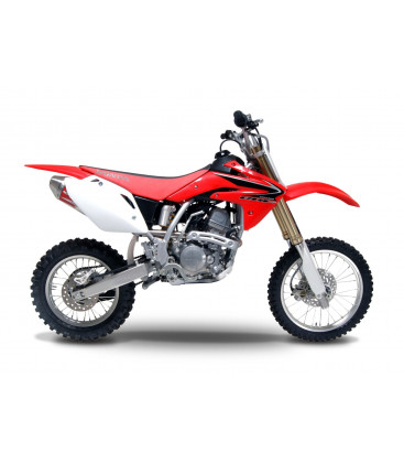 CRF150R/RB 07-21 RS-2 STAINLESS FULL EXHAUST, W/ ALUMINUM MUFFLER