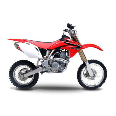 CRF150R/RB 07-21 RS-2 STAINLESS FULL EXHAUST, W/ ALUMINUM MUFFLER