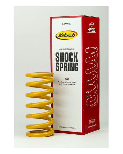 K-Tech Shock Absorber Spring (52x160) Yellow for Ohlins TTX 36 / TTX36 GP