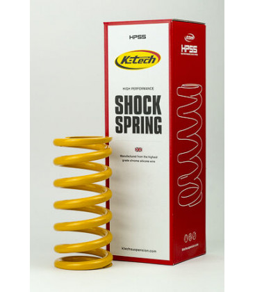 K-Tech Shock Absorber Spring (52x160) Yellow for Ohlins TTX 36 / TTX36 GP