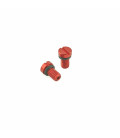 K-Tech Front Fork Air Bleed Screw KYB / SHOWA red - Pair