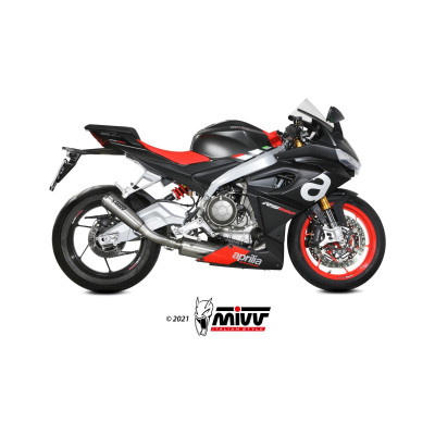 Full System Mivv X-M1 titanium exhaust Euro5 for Aprilia RS 660 / Tuono 660 2020-2024