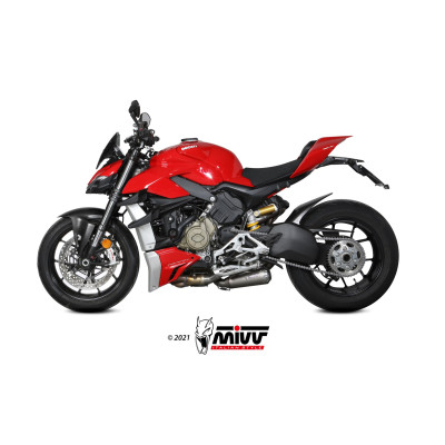 Scarico Mivv X-M1 titanio per Ducati V4 2020 - 2021