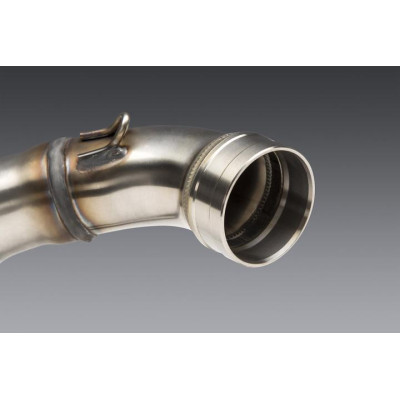 KTM/HUSQ 250/350 19-21 RS-12 STAINLESS FULL EXHAUST, W/ ALUMINUM MUFFLER