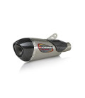 YZF-R1/M/S 15-21 ALPHA T Slip-On Titanium Exhaust, w/ Titanium Muffler