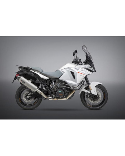 Terminale di scarico Yoshimura RS-4 acciao per KTM 1090 / 1190 / 1290 ADVENTURE 2015-2020