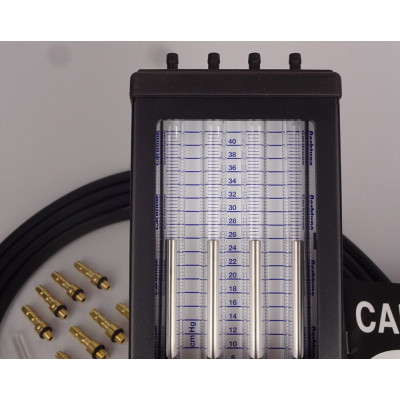 CARBTUNE PRO VACUUM GAUGE FOR ENGINES UP TO 4 CYLINDERS - Euro Racing