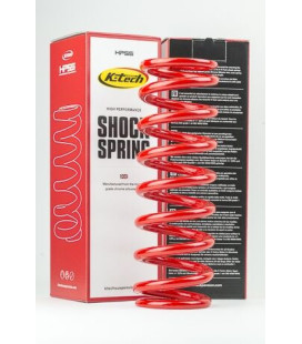 K-Tech Shock Absorber Spring (59/62x270) Red for KYB / Showa