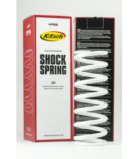 K-Tech Shock Absorber Spring (5860x195) White Lowering -15mm for KTM 790 / 890 Aventure R 2019-2023