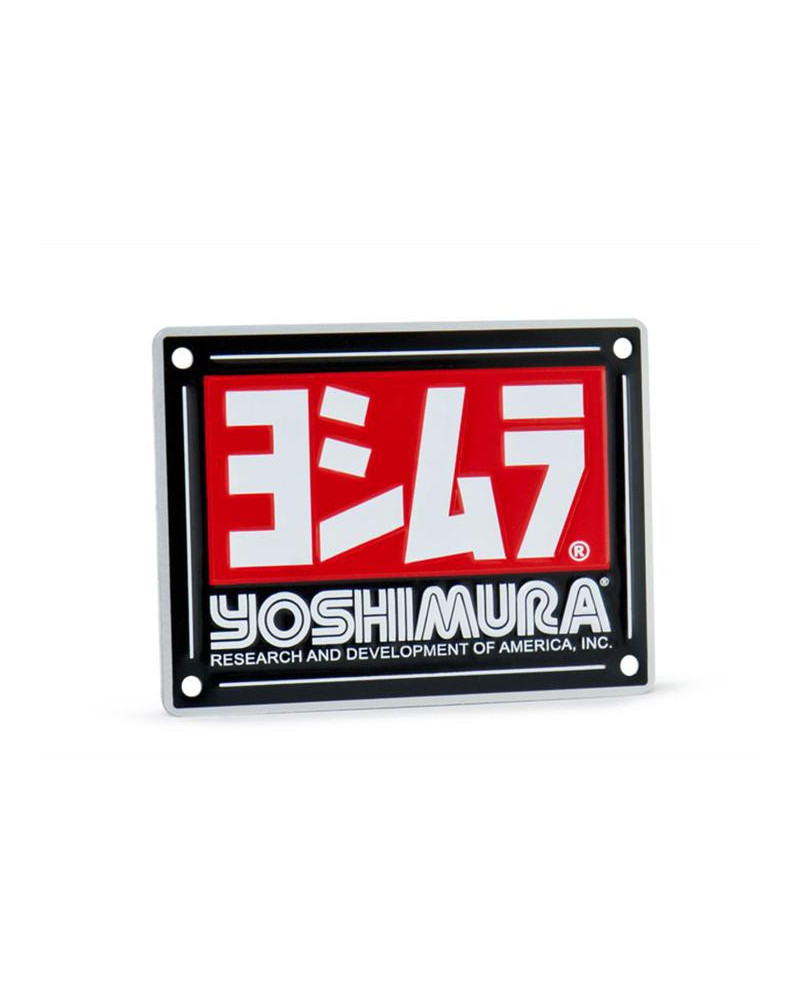 YOSHIMURA MUFFLER NAME BADGE RS9