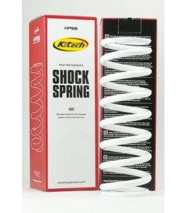 K-Tech Shock Absorber Spring (63x250) White WP -10mm Lowering