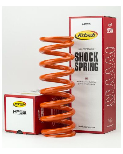 K-Tech Shock Absorber Spring (63x250) WP PDS Orange