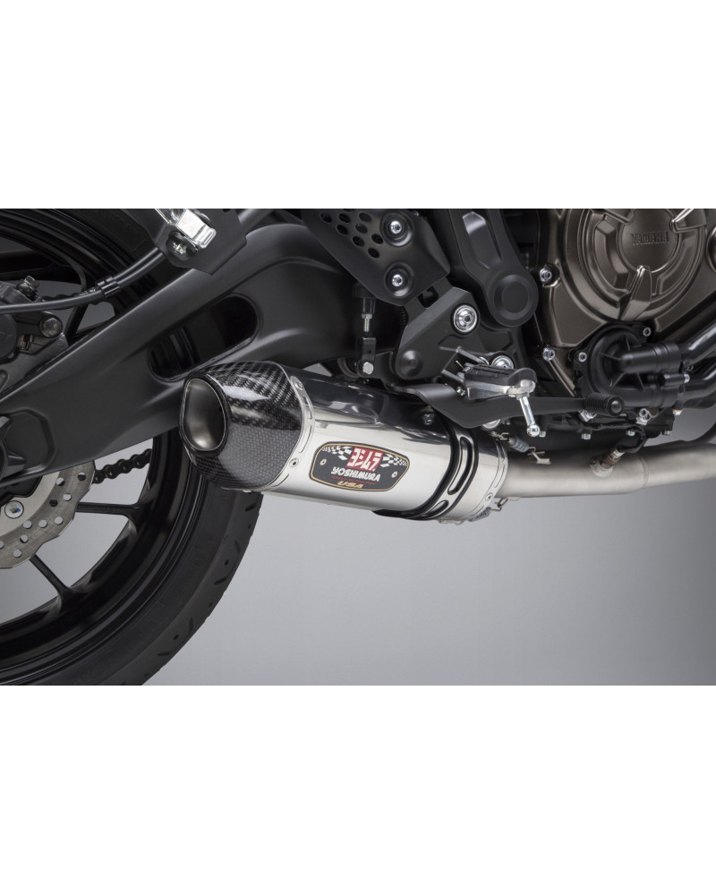 YOSHIMURA RACE R-77 stainless full exhaust for YAMAHA MT-07 2018