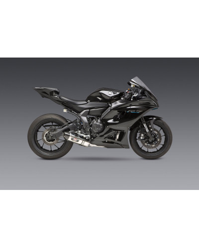 FZ/MT-07 15-21 / XSR700 18-21 / R7 2022 RACE R-77 STAINLESS FULL EXHAUST, W/ STAINLESS MUFFLER