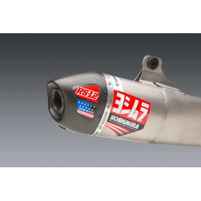 CRF250R 2022 YOSHIMURA RS-12 TITANIUM FULL EXHAUST, W/ TITANIUM MUFFLER