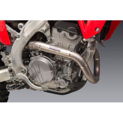 CRF250R 2022 YOSHIMURA RS-12 TITANIUM FULL EXHAUST, W/ TITANIUM MUFFLER