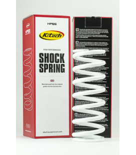 K-Tech Shock Absorber Spring (47x210) WHITE for KTM 65SX / Husqvarna TC65 / Gas Gas MC65 2015-2022