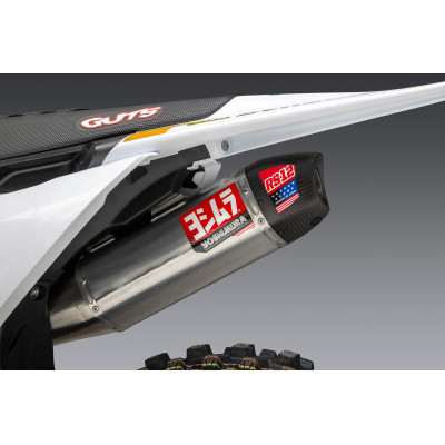 Scarico completo Yoshimura RS-12 acciaio/alluminio per KTM 250 SX-F / Husqvarna FC 250 2023