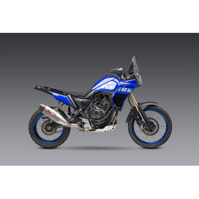 TENERE 700 21-22 RS-12 STAINLESS FULL EXHAUST, W/ STAINLESS MUFFLER