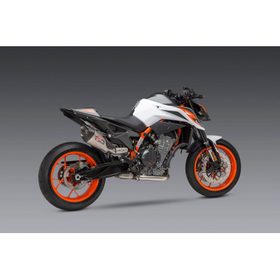 Terminale Yoshimura AT2 Race in acciaio per KTM 890 Duke R 2020-2021 / 790 Duke 2019-2020