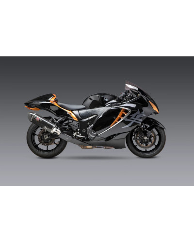 Terminali Yoshimura R-77 Race in carbonio per Suzuki GSX1300R Hayabusa 2021-2022