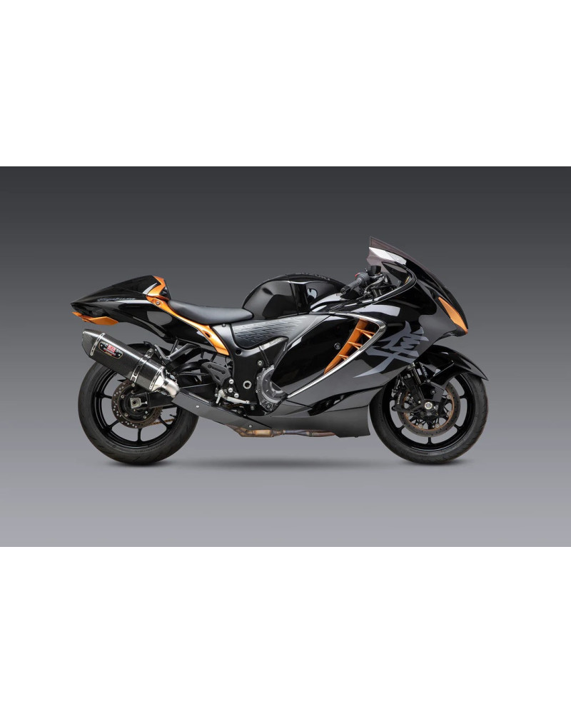 Terminali Yoshimura R-77 Race in carbonio per Suzuki GSX1300R Hayabusa 2021-2022