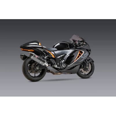 Terminali Yoshimura R-77 Race in carbonio per Suzuki GSX1300R Hayabusa 2021-2022